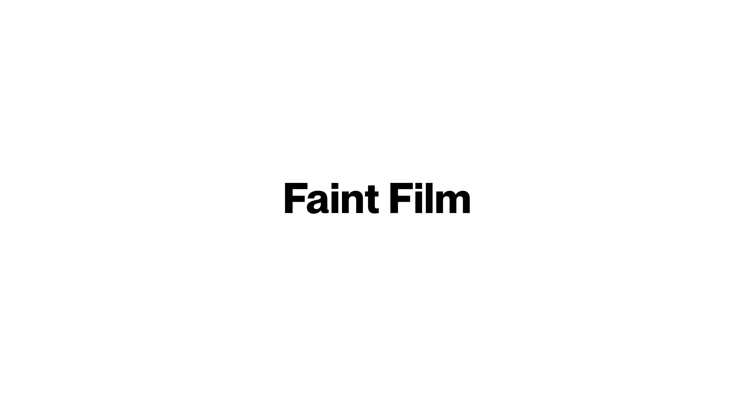 Faint Film